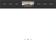 Tablet Screenshot of bistro22ri.com